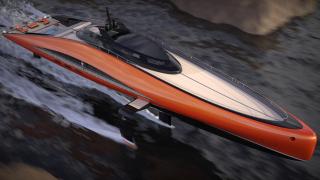 Diseño del yate Plectrum