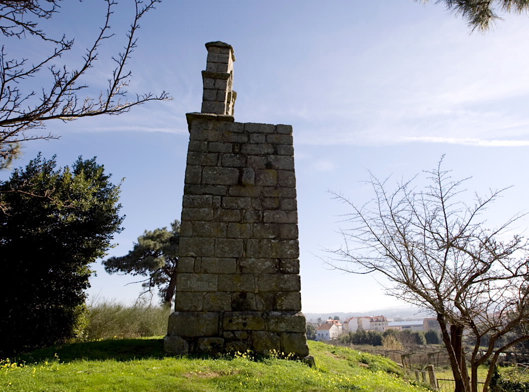 Situación de la Torre de Cálogo con vistas a la ría de Arousa. Foto: Turismo de Galicia