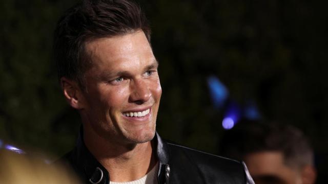 Tom Brady, durante el estreno de la película '80 for Brady'