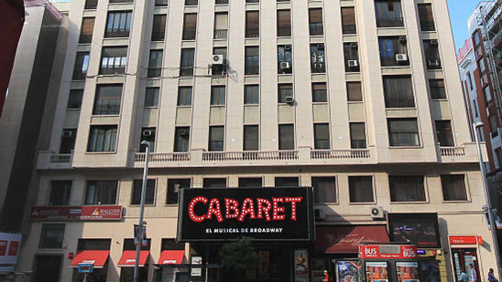 Edificio Rialto de Gran Vía, en Madrid.