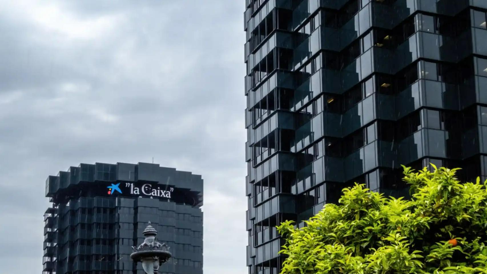 Sede de CaixaBank en Barcelona. EE