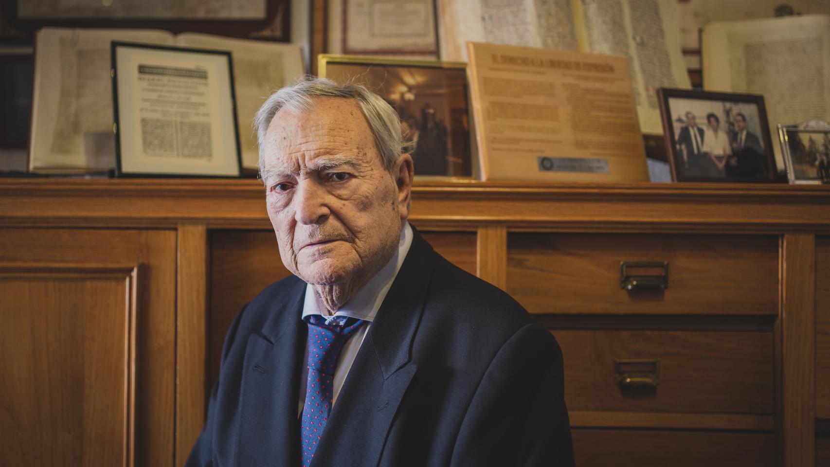 Luis Ángel de la Viuda en una entrevista concedida a EL ESPAÑOL en 2023.