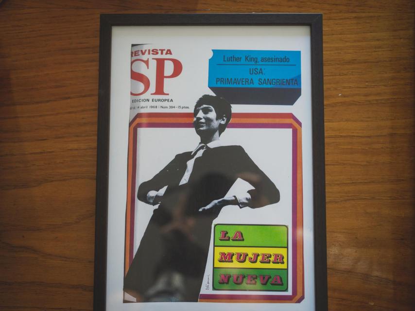 La portada de aquella revista, SP, que dirigía Luis Ángel de la Viuda.