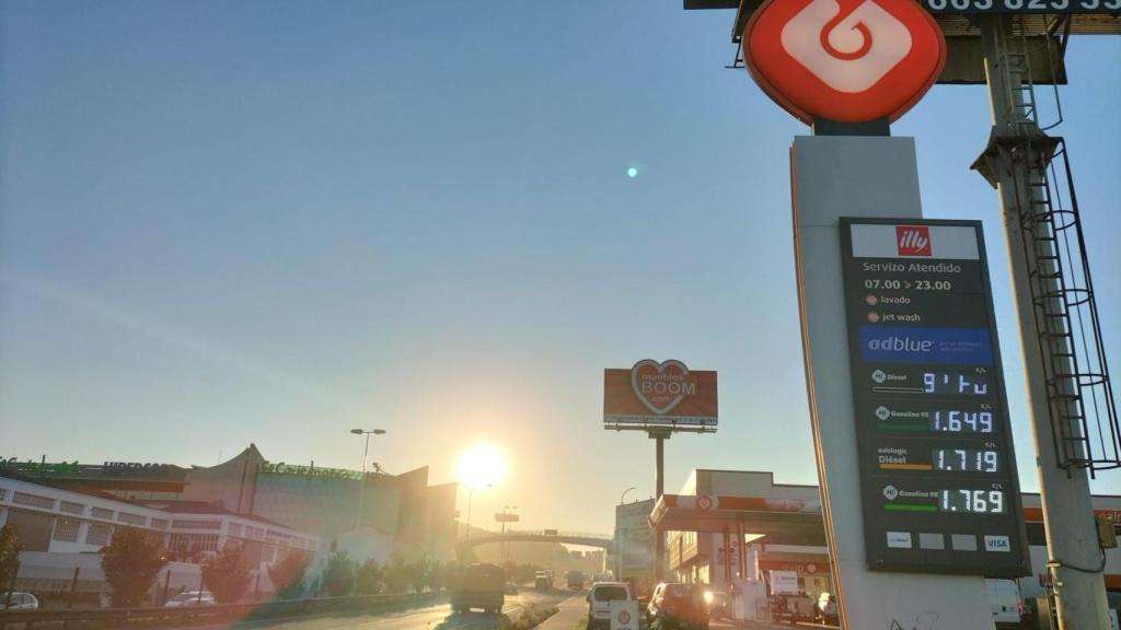Estación de servicio de Gapl, en A Coruña
