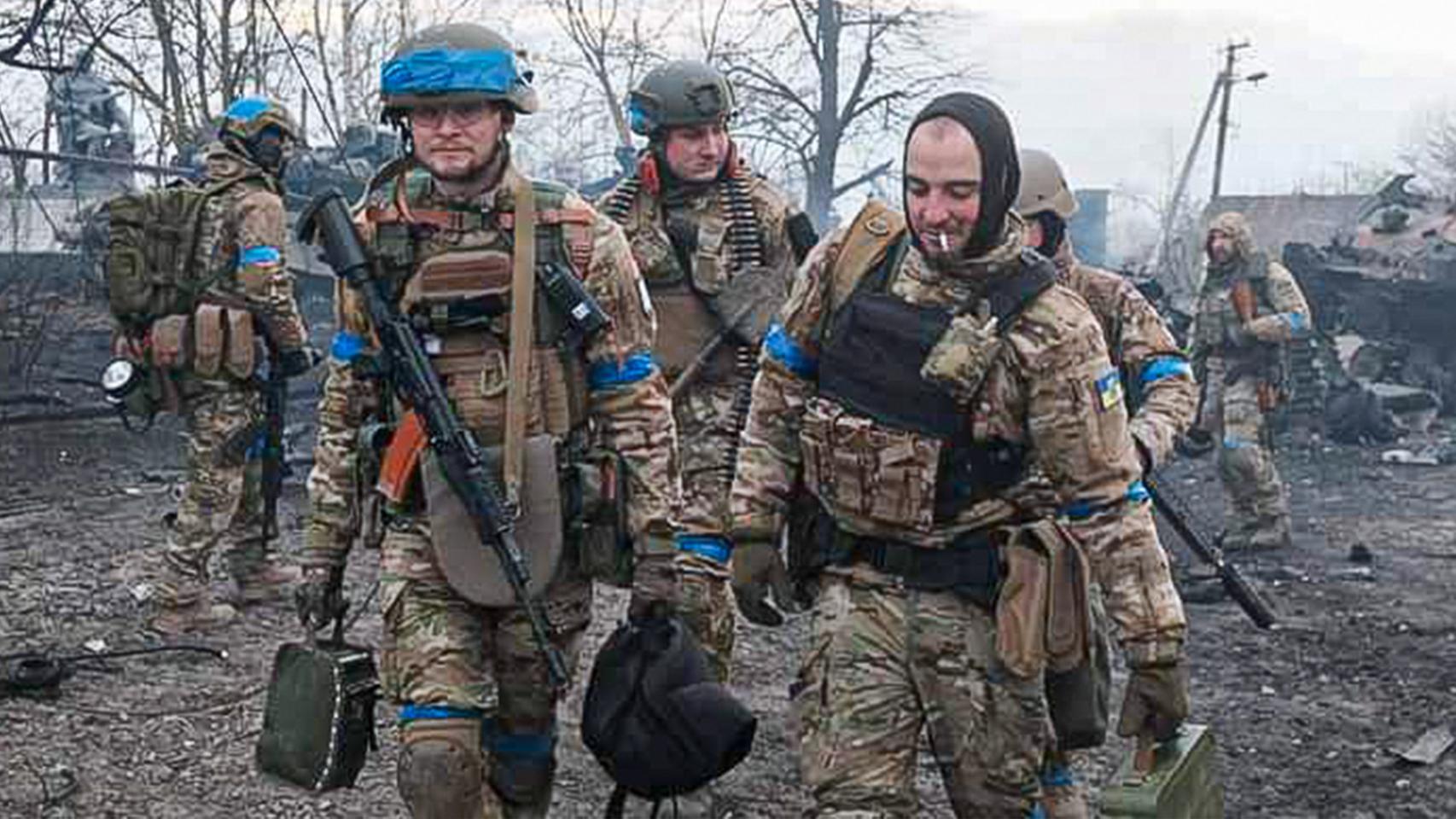 Una imagen del batallón Bratstvo.