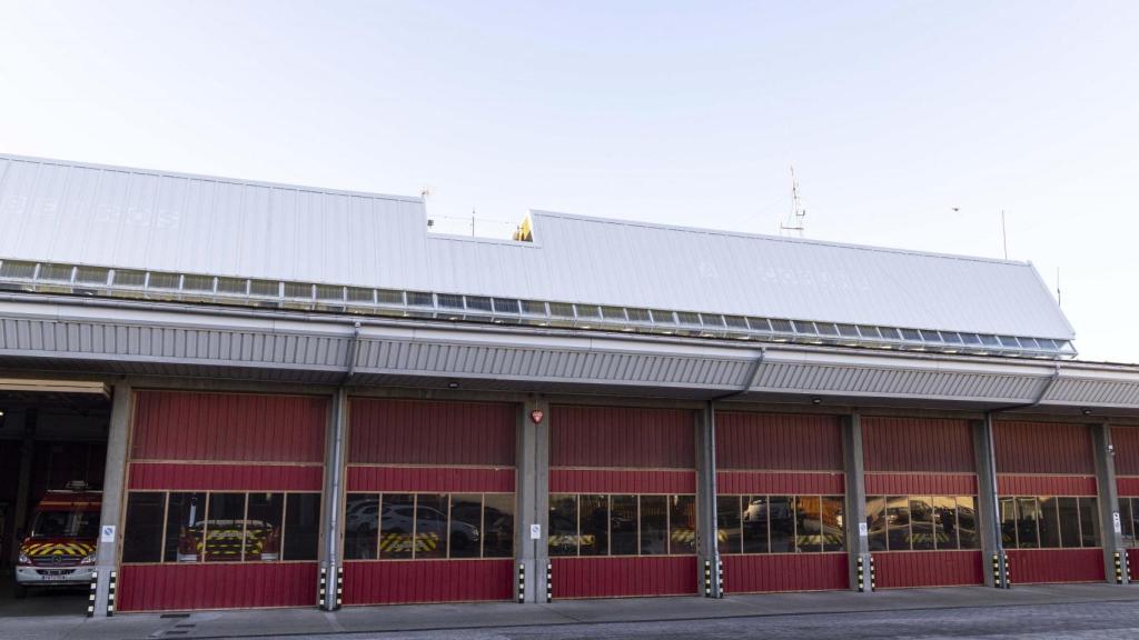 Parque de bomberos de Agrela, en A Coruña.