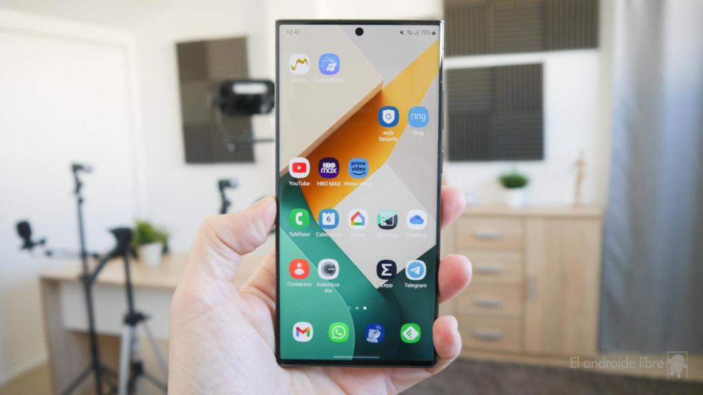 Launcher de móvil de Samsung