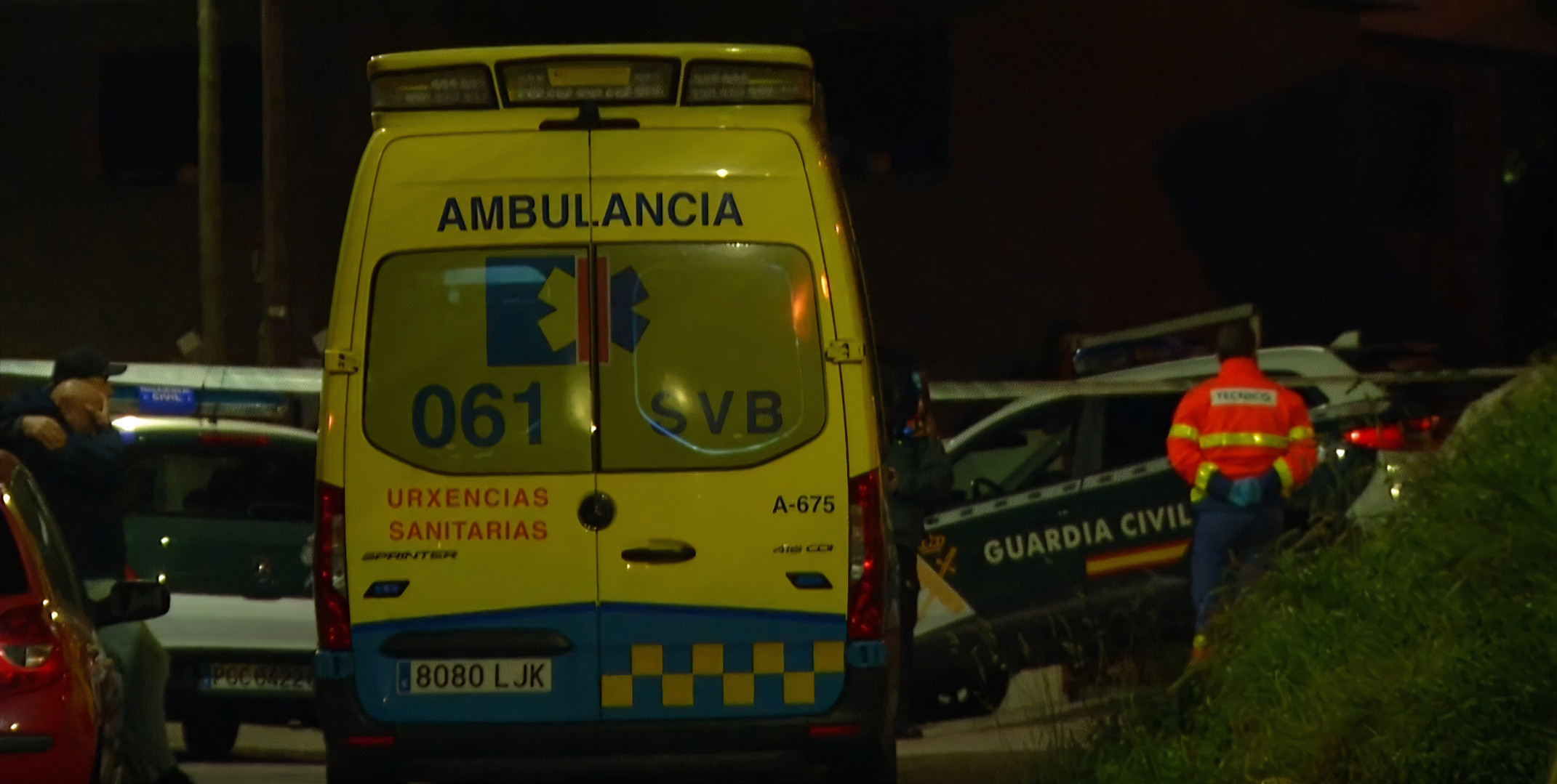 La Guardia Civil investiga antes de detener al autor de la muerte de una mujer en Baiona. Imagen: Europa Press