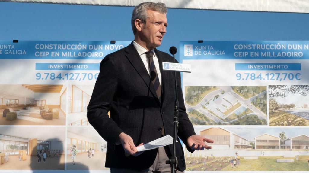 El presidente de la Xunta, Alfonso Rueda.