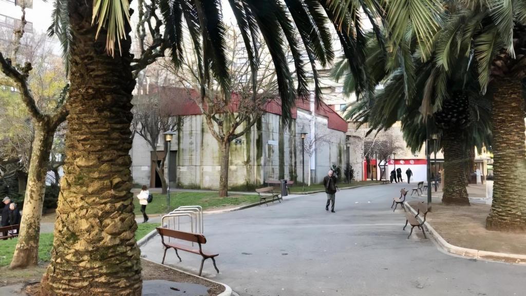 Plaza de San Pablo de A Coruña.