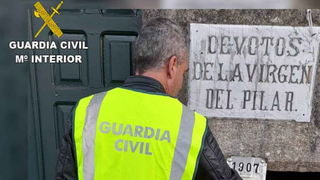 Imagen de una de las iglesias donde actuó el ladrón.