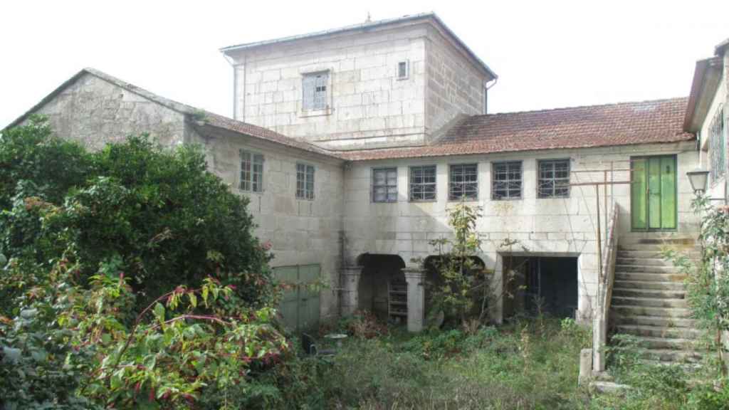Estado actual del Pazo da Raposeira.
