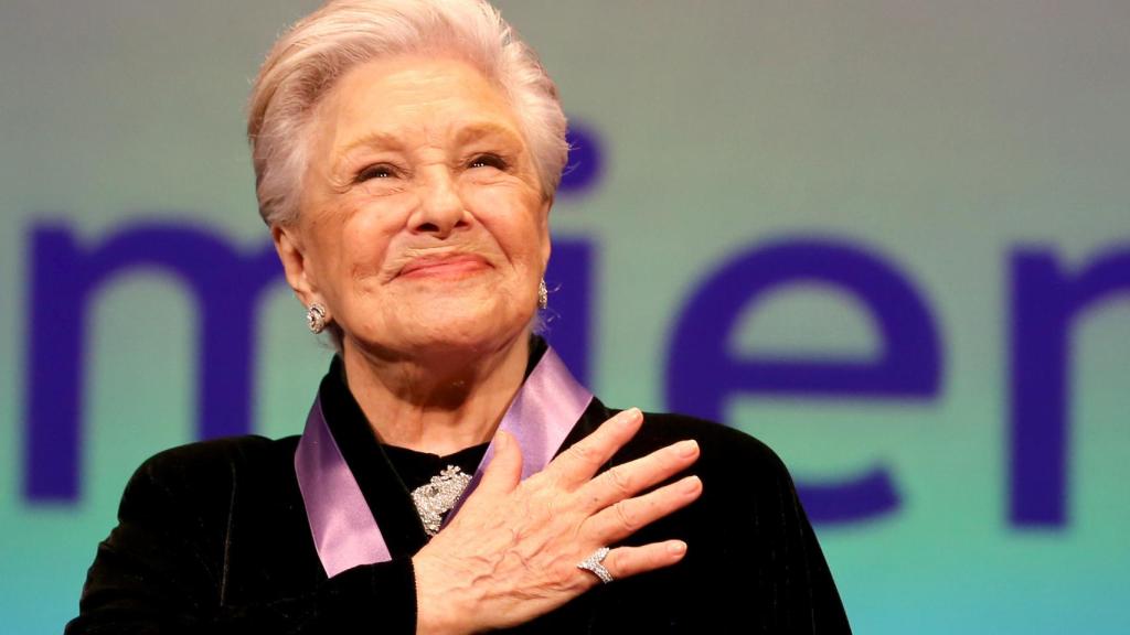 Lola Herrera durante el acto de entrega de la Medalla de Oro de Valladolid. (Archivo)