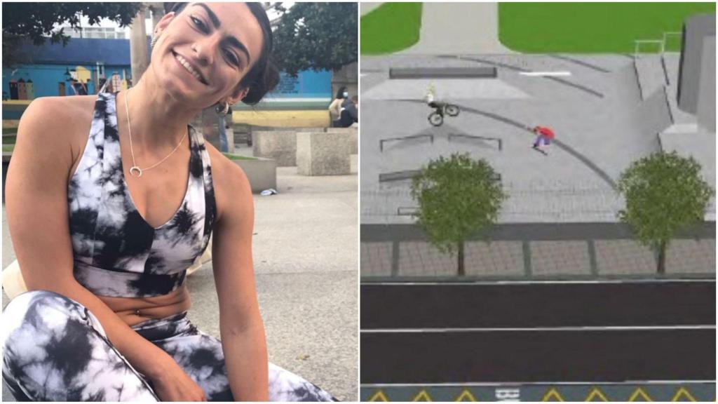 Bomba Hache critica el skatepark de San Pedro de Mezonzo.