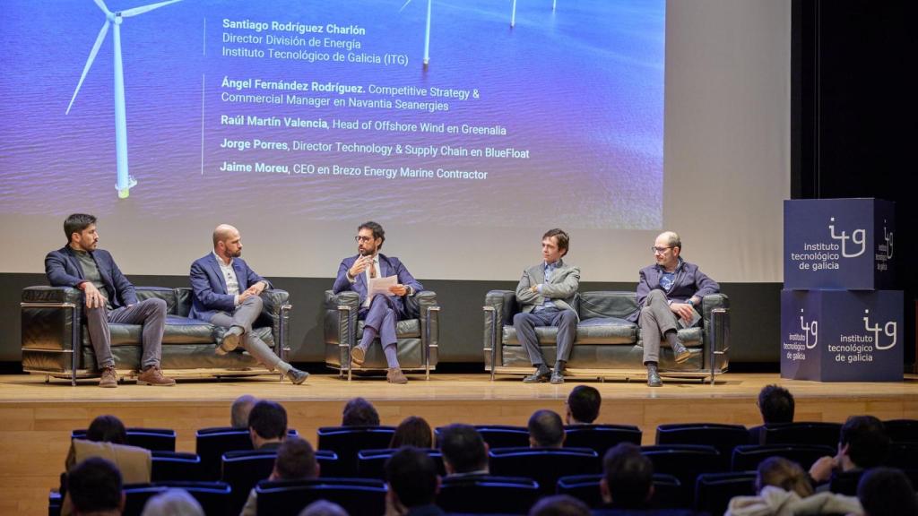 Jornada del ITG sobre la eólica marina.