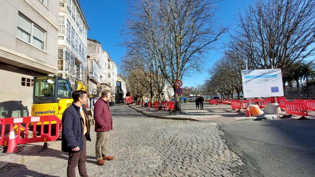 Rey Varela esta mañana en la calle San Francisco