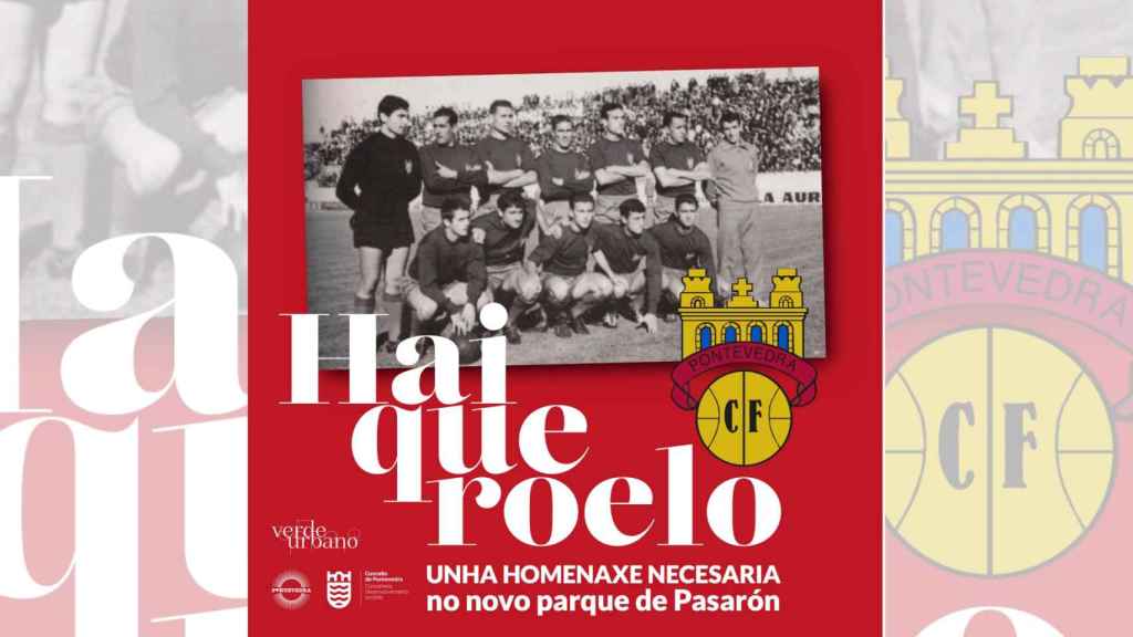 El Pontevedra CF tendrá una estatua en el nuevo parque de Pasarón