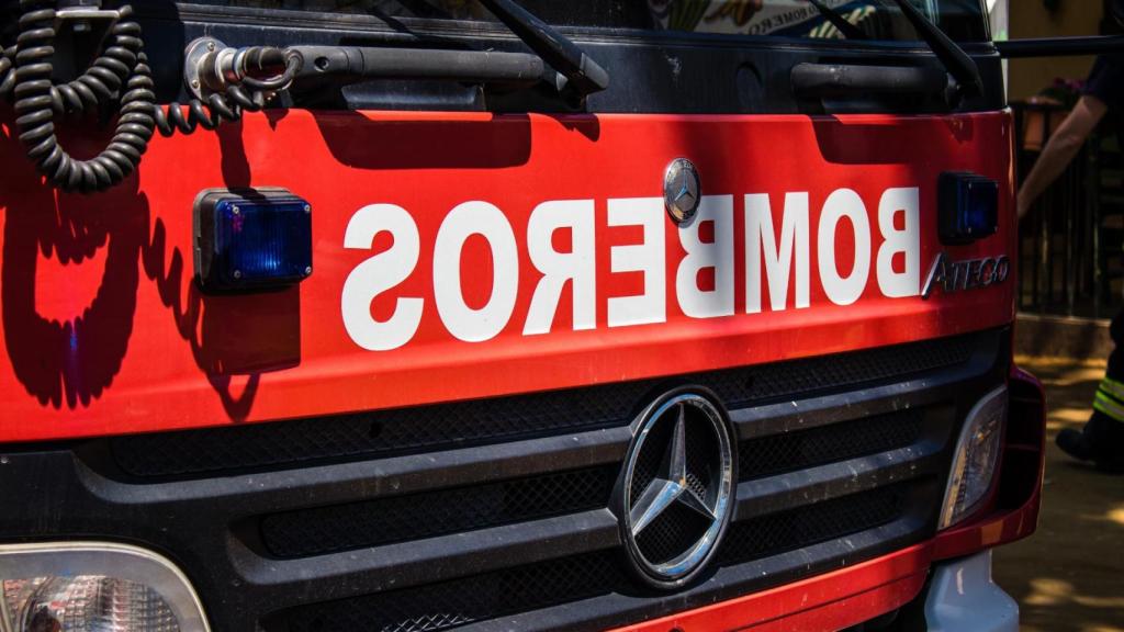 Un vehículo del cuerpo de bomberos.