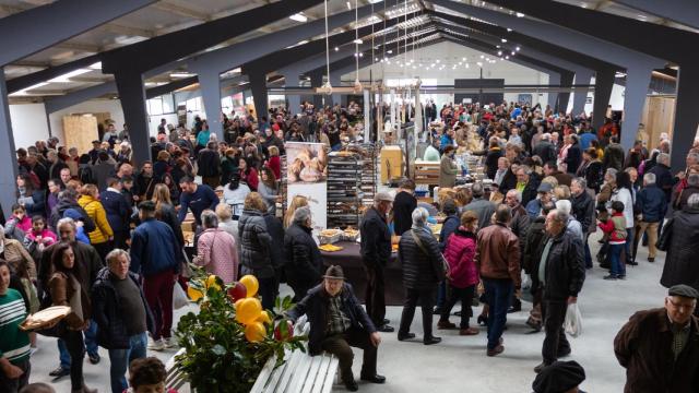 Imagen de archivo de una edición de la Feira do Queixo.