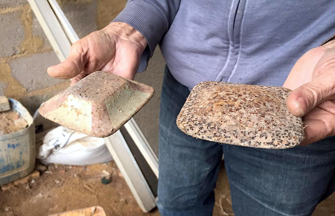 Piedras utilizadas en el juego de la malla portugués. Foto: Wikipedia