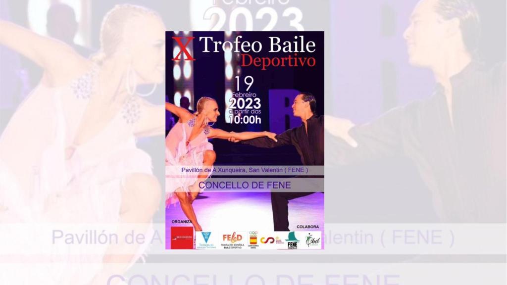 Fene (A Coruña) reunirá a 170 deportistas en la décima edición de su Trofeo de Baile