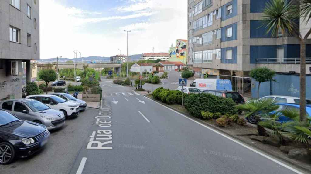 Calle Doctor Canoa, en Vigo.