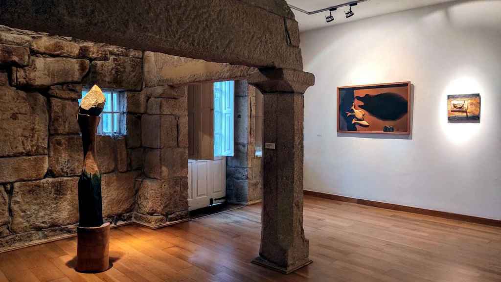 Exposición de Manolo Chazo en el Pazo Torrado, Cambados.