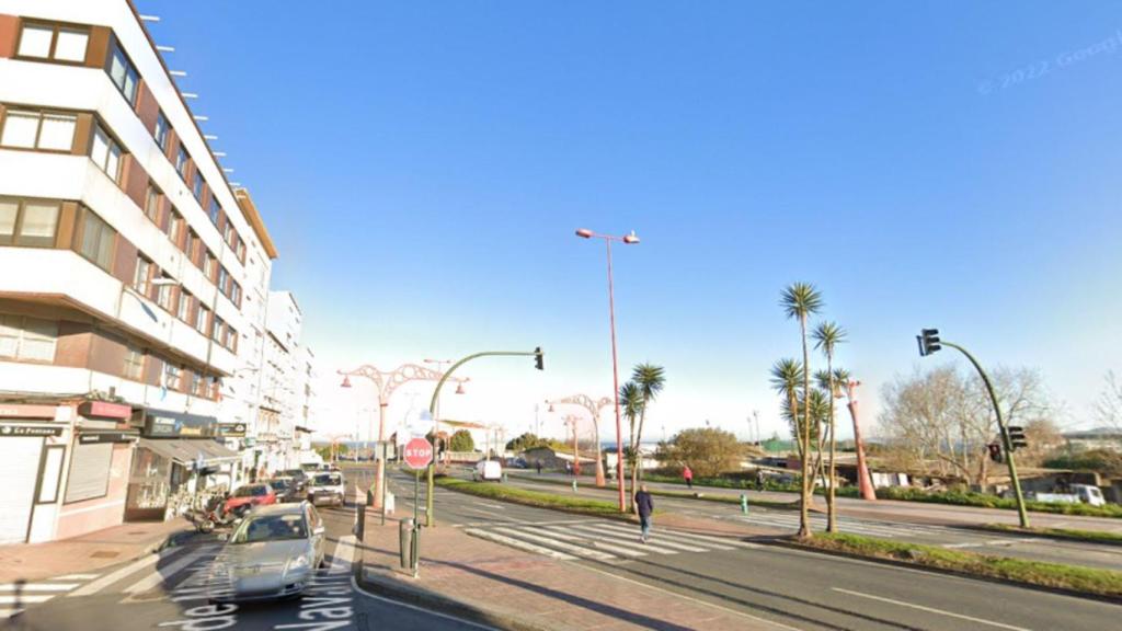 Avenida de Navarra de A Coruña.