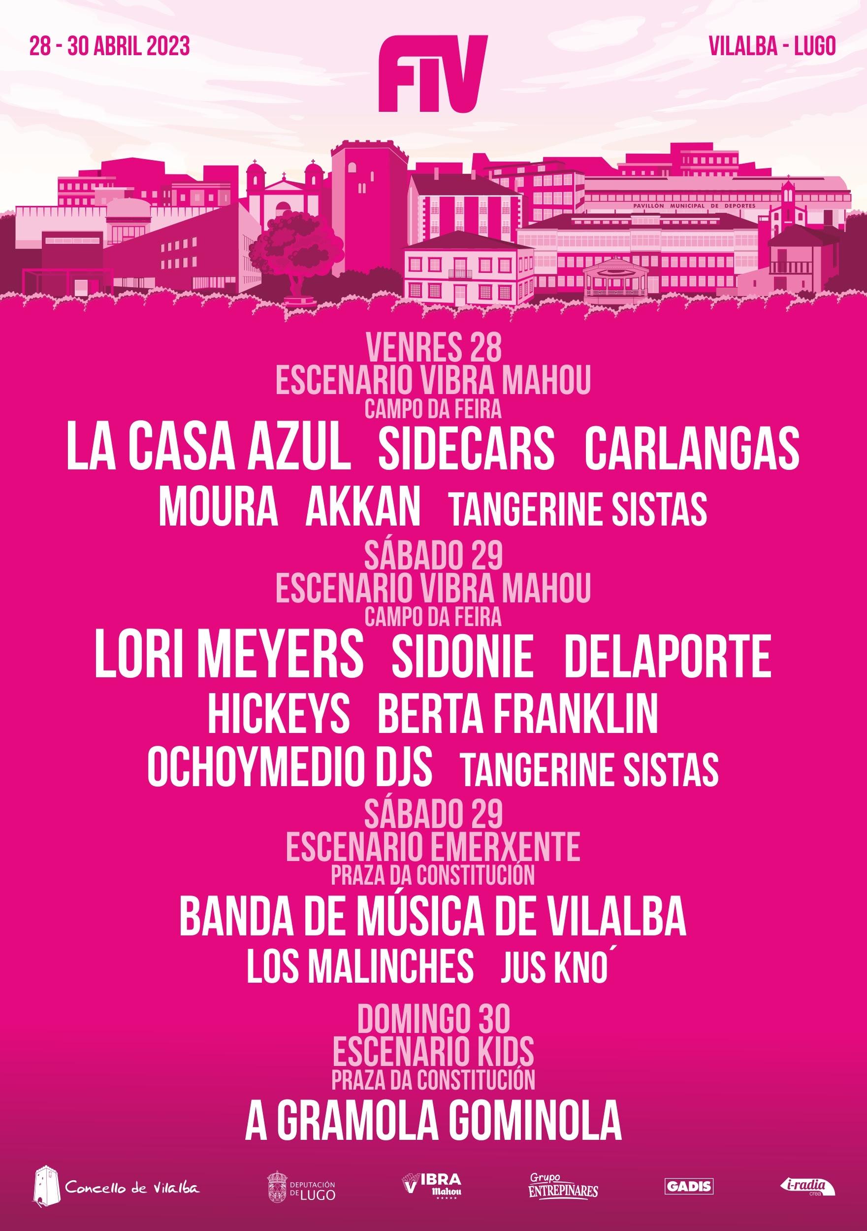 Cartel por día del FIV (Foto: FIV)