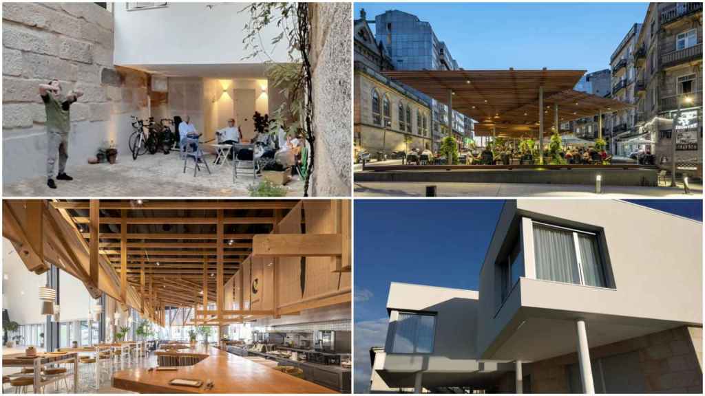 Algunos de los proyectos vigueses finalistas para los premios COAG.