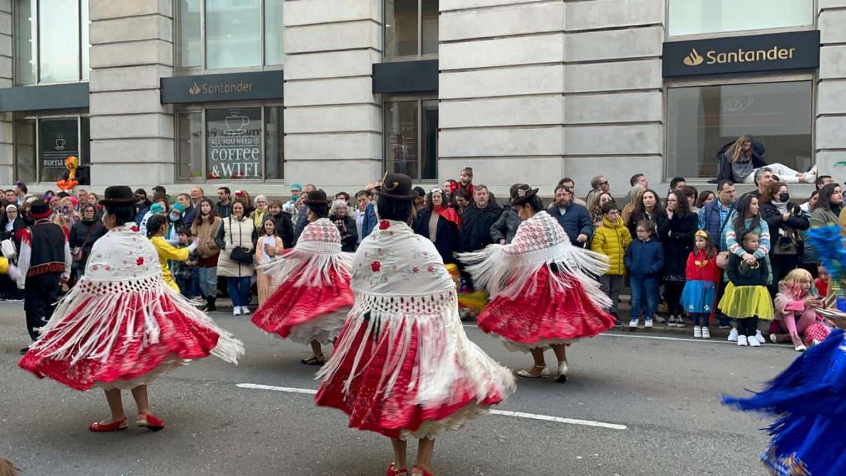 Entroido en A Coruña.