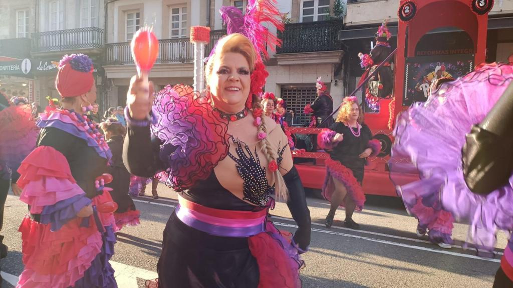 A Coruña celebró el sábado del Entroido con 1.200 participantes en el desfile.
