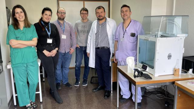 Equipo de BIOFAB: Irene Hernández , Inés Colliga, Antonio Molina, Javier Esclapés, Antonio García y José Ignacio Gallego.