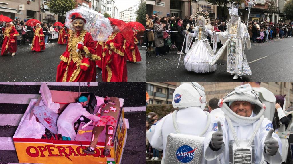 Carnaval 2023 en Santiago de Compostela.