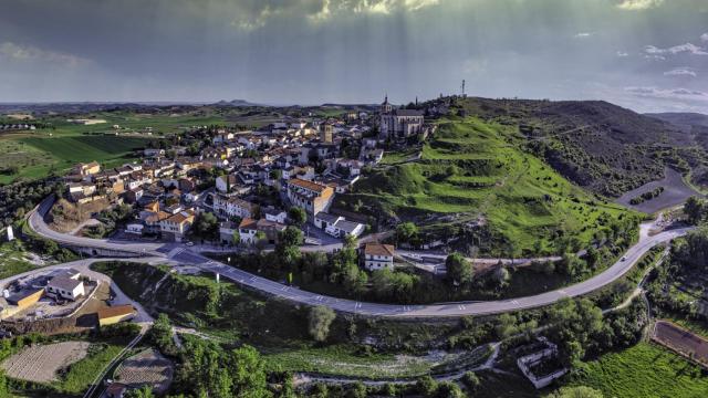 La localidad guadalajareña de Cogolludo.