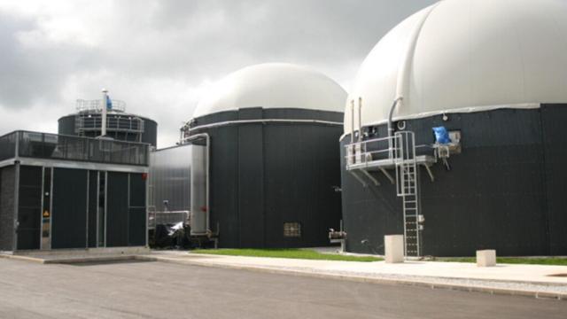 Planta de biogas.