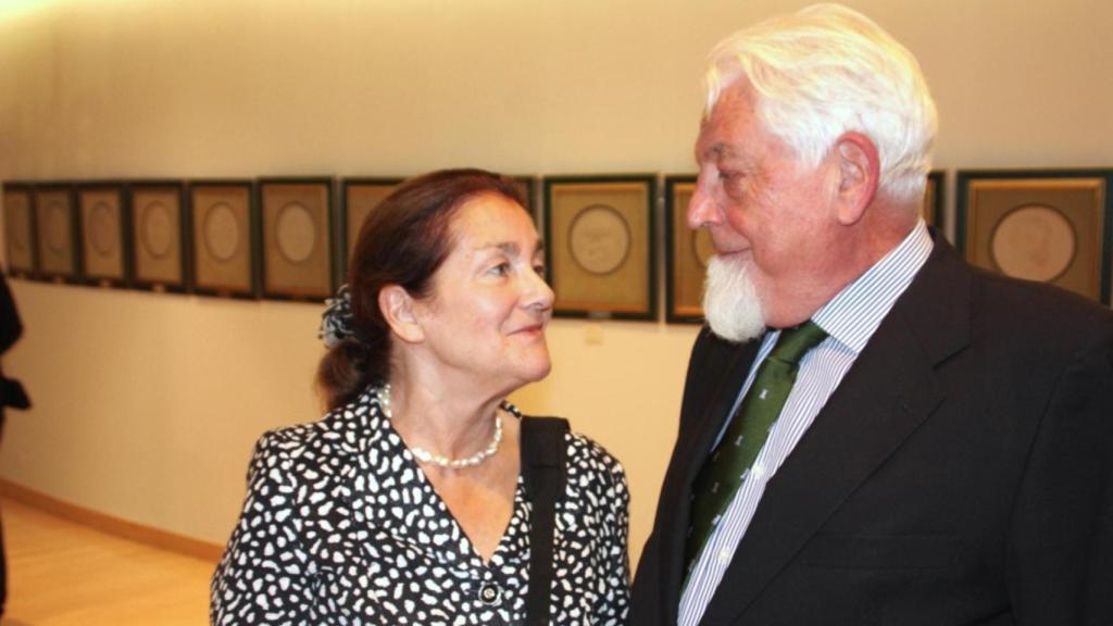 Imagen de archivo de Docha Riobóo con Ferreiro Badía.