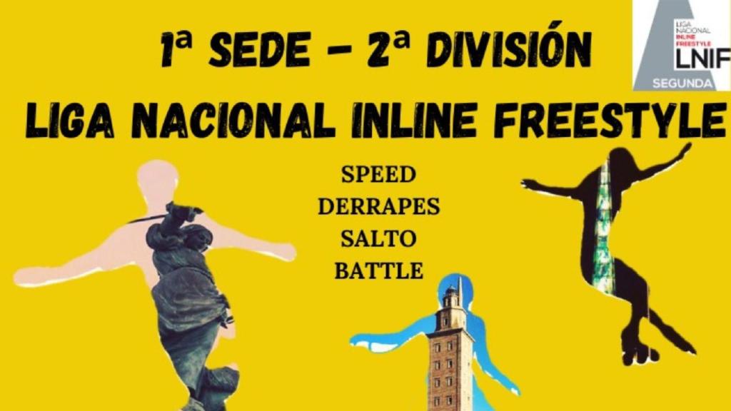 A Coruña acoge la primera competición de Liga Nacional de Inline Freestyle de Segunda División