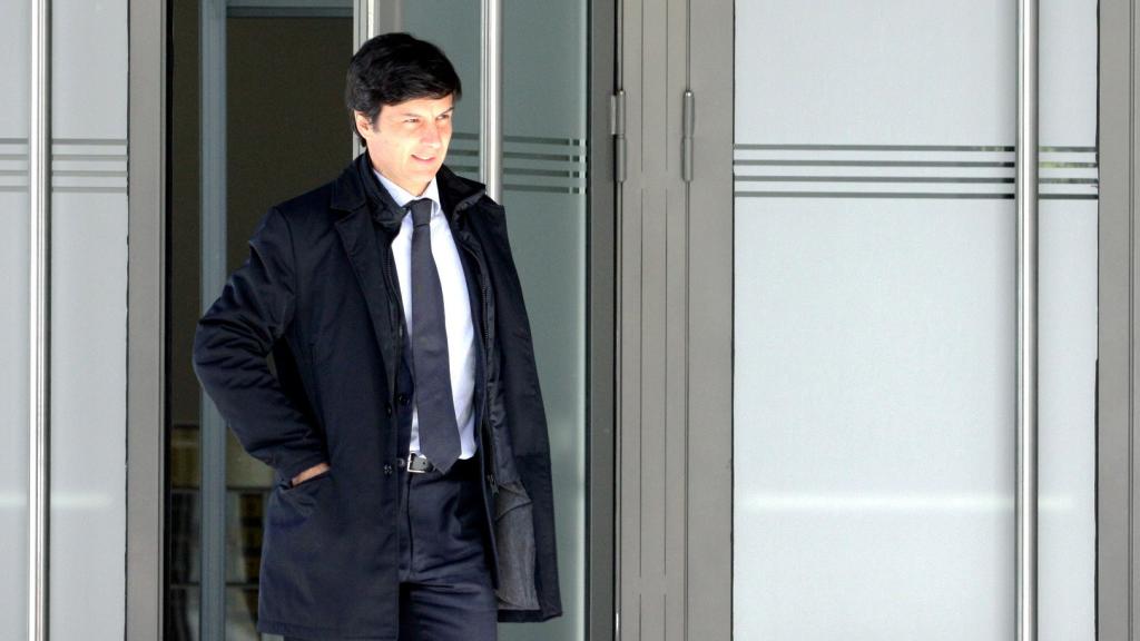 Fernando Guash Vega-Penichet saliendo de los juzgados en una imagen de archivo.