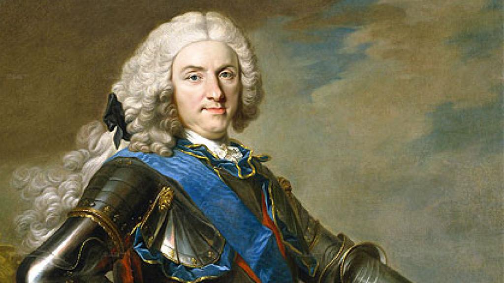 Felipe V, primer rey Borbón de España.