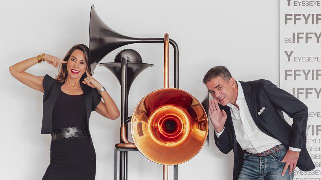 Lorena Pérez-Jácome y Javier Lumbreras, fundadores de Collegium. Foto: Victoria Muñoz