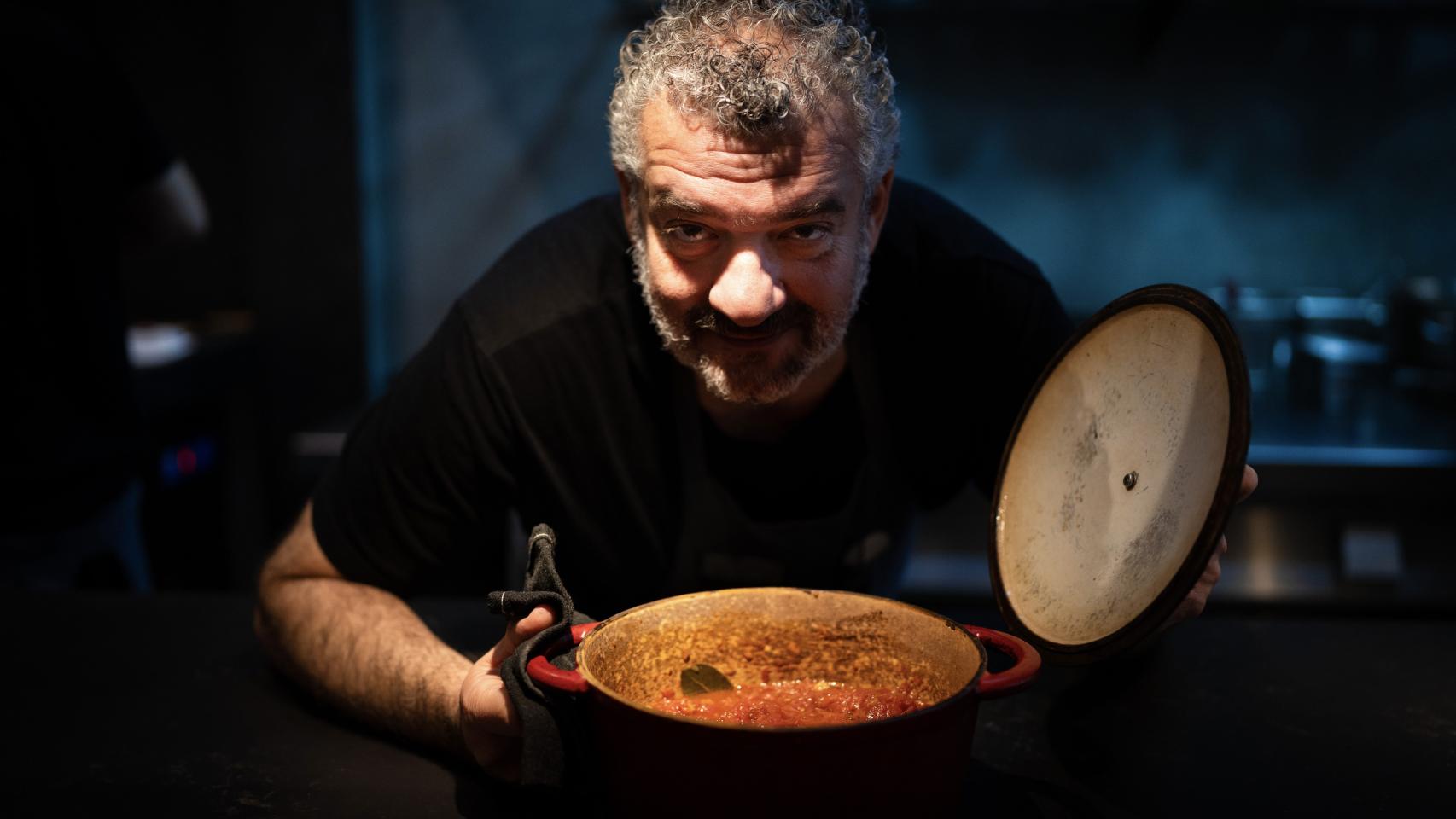 El cocinero Dani Carnero.