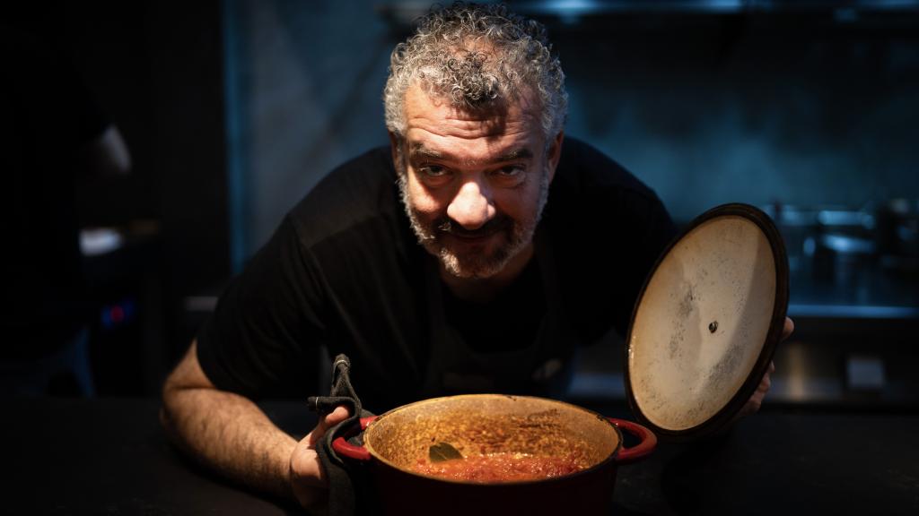 El cocinero Dani Carnero.