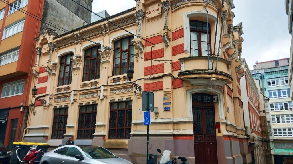 La escuela municipal de Pedro Mariño en A Coruña