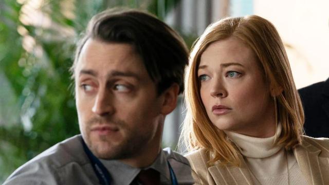Kieran Culkin y Sarah Snook en 'Succession'