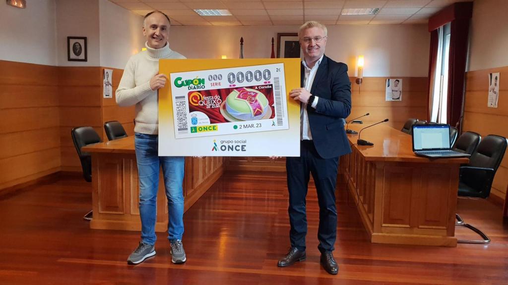 Acto de recepción del cupón de la ONCE