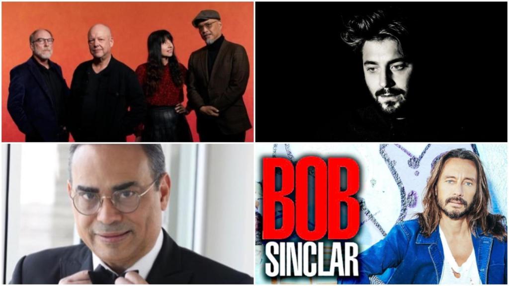 Pixies, Salvador Sobral, Gilberto Santa Rosa y Bob Sinclar, algunos de los conciertos de este mes de marzo en A Coruña.