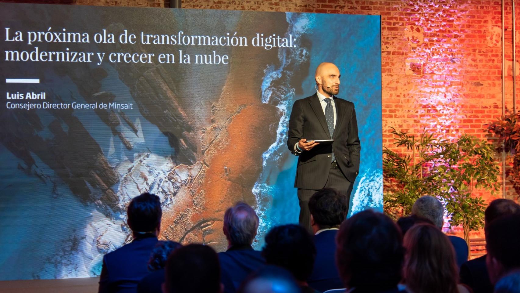 Luis Abril, consejero ejecutivo de Indra y director general de Minsait.