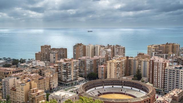 Vista de Málaga.