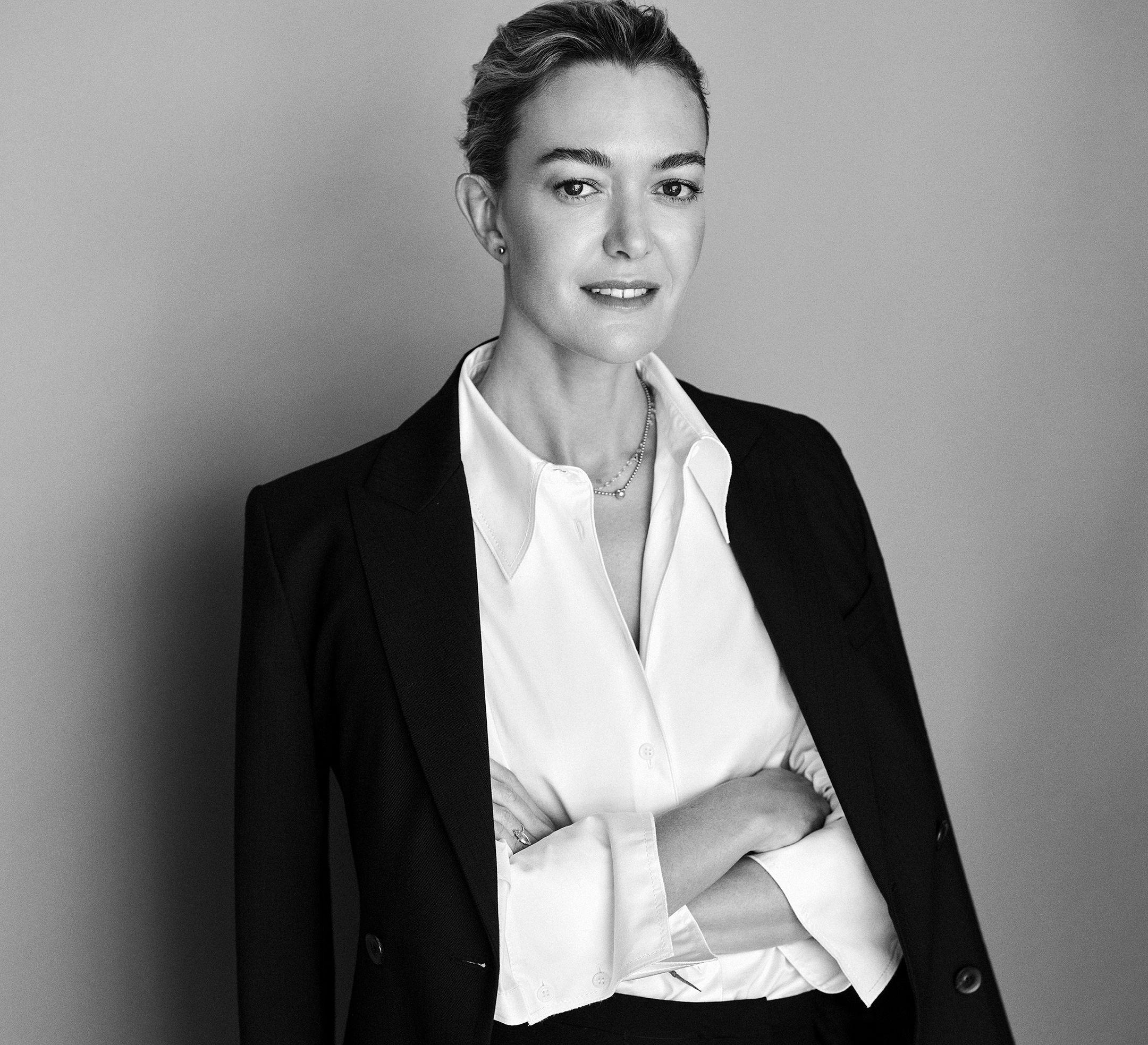 Retrato oficial de Marta Ortega como presidenta de Inditex